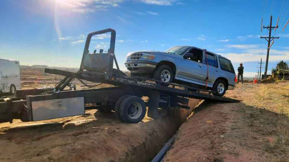 Ice & Water Recovery | Knob Hill Towing