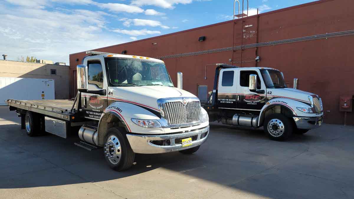 Knob Hill Towing impound yard